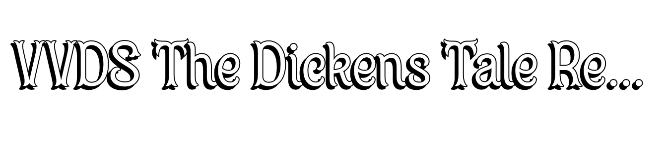 VVDS The Dickens Tale Reg Cut Offset